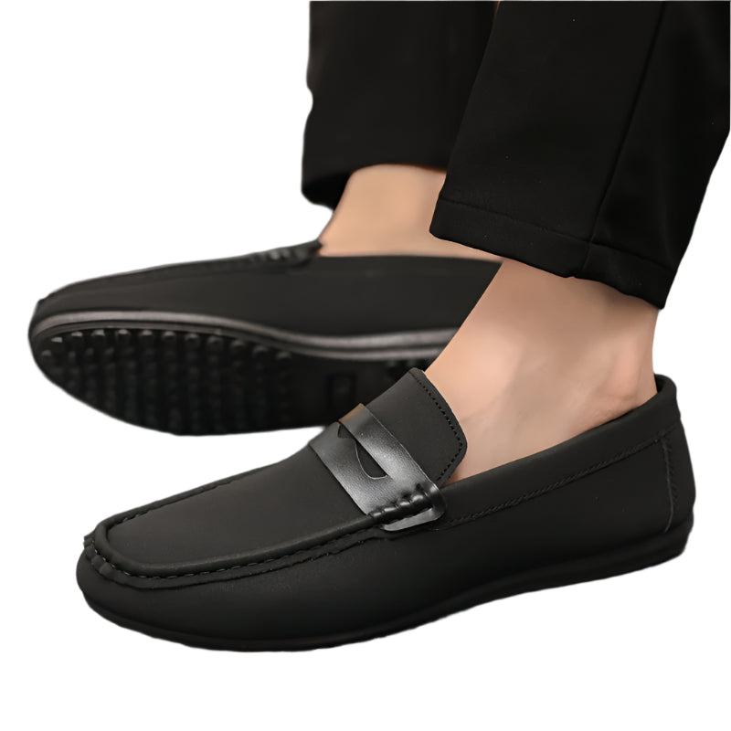 Raymund – Klassiske Slip-On Loafers med rund tå