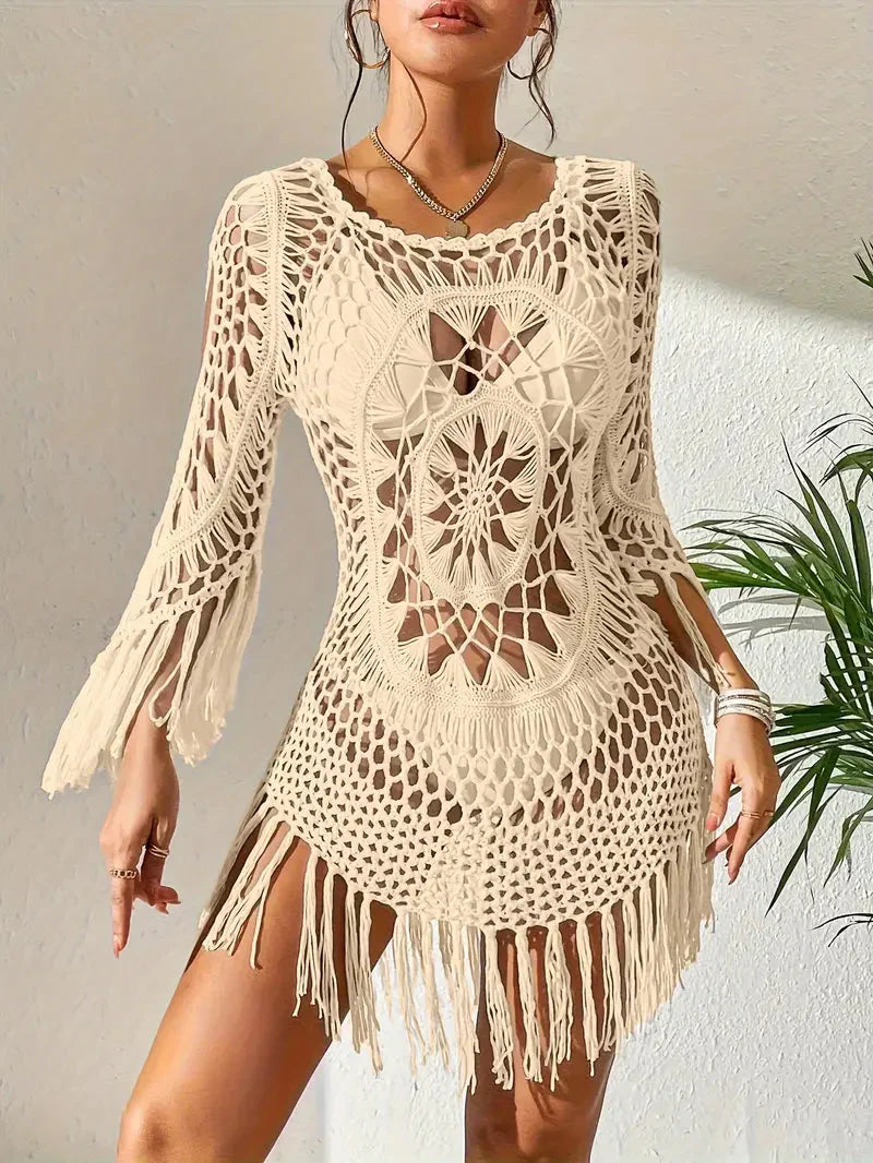 Melody - Boho Style langærmet bikinibetræk