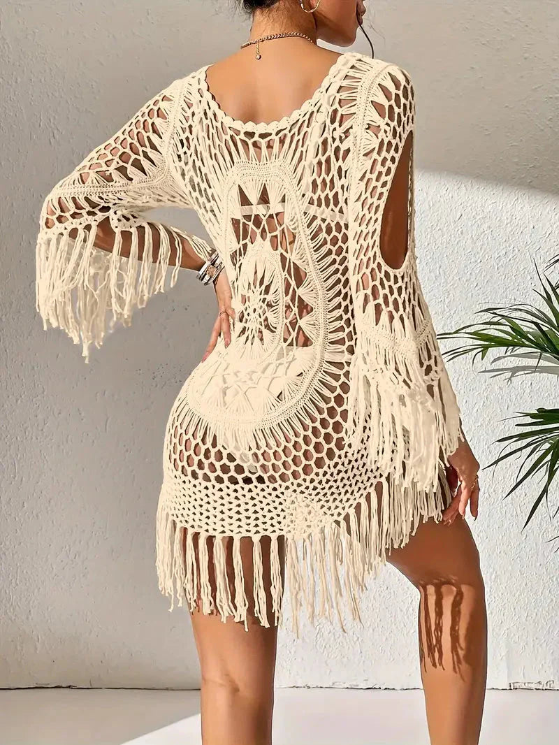 Melody - Boho Style langærmet bikinibetræk