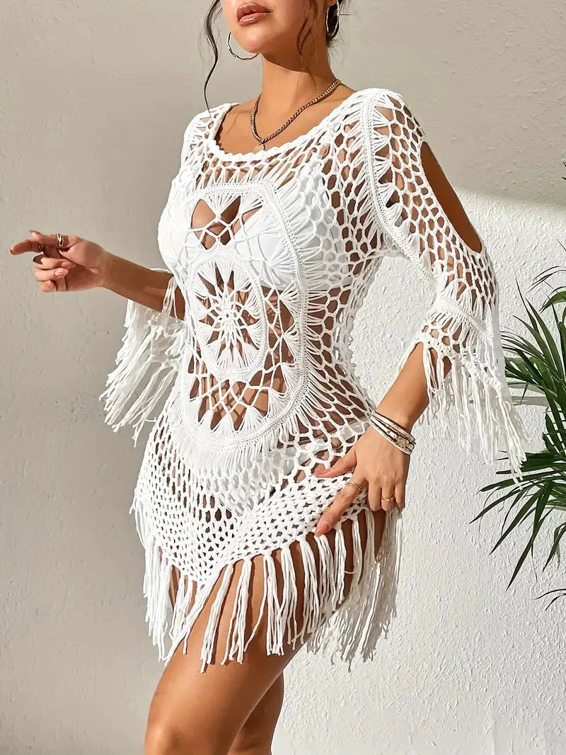 Melody - Boho Style langærmet bikinibetræk