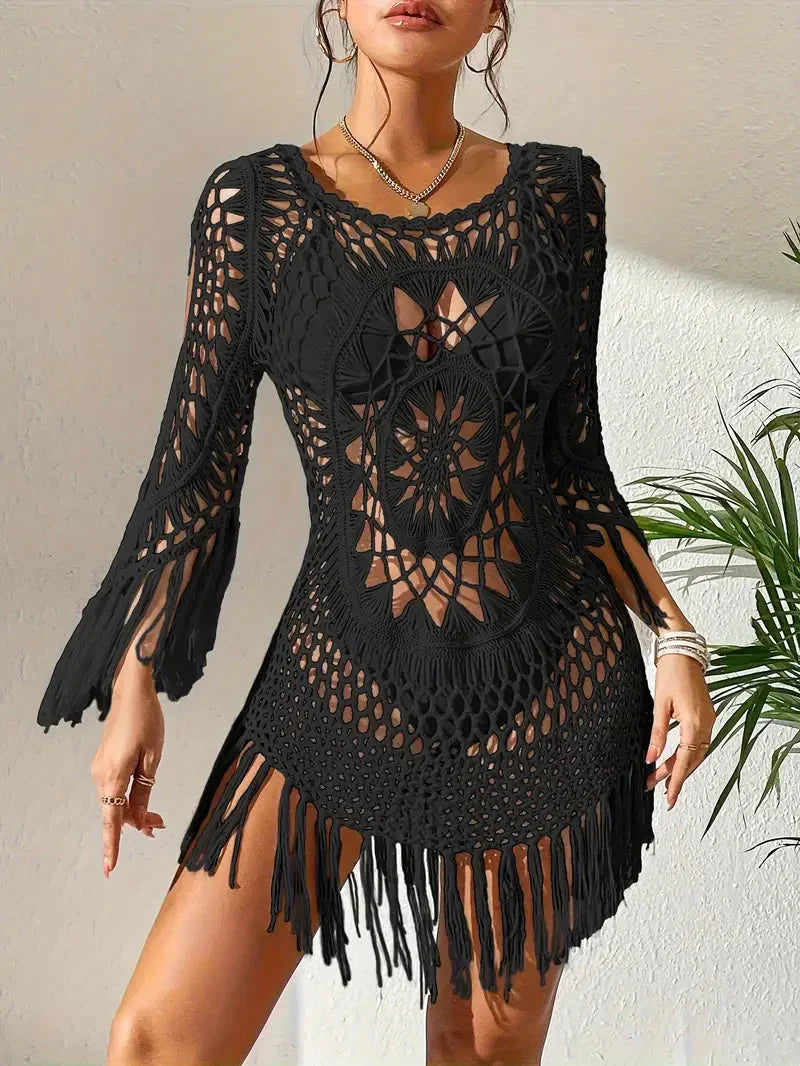 Melody - Boho Style langærmet bikinibetræk
