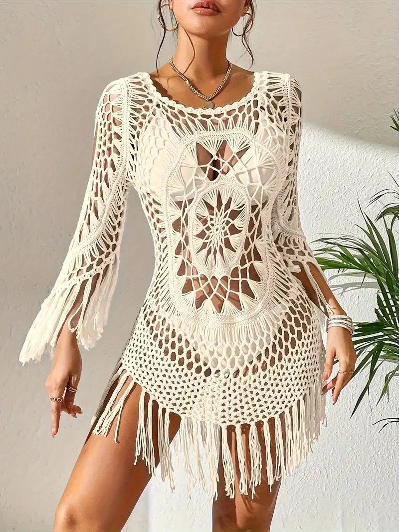 Melody - Boho Style langærmet bikinibetræk