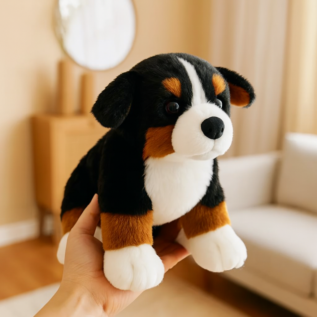 Benny - Berner Sennenhund Plys | Blødt og nuttet plyslegetøj til børn