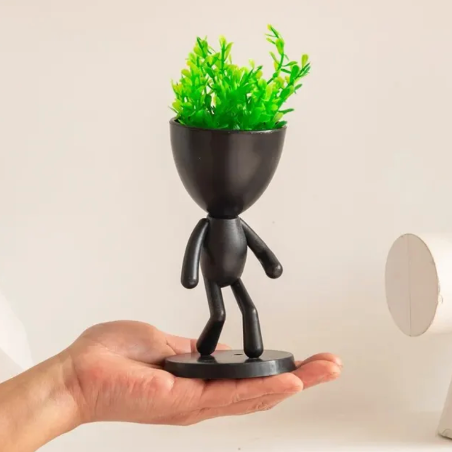 Growvana - Kreativt plantehovedskulptur