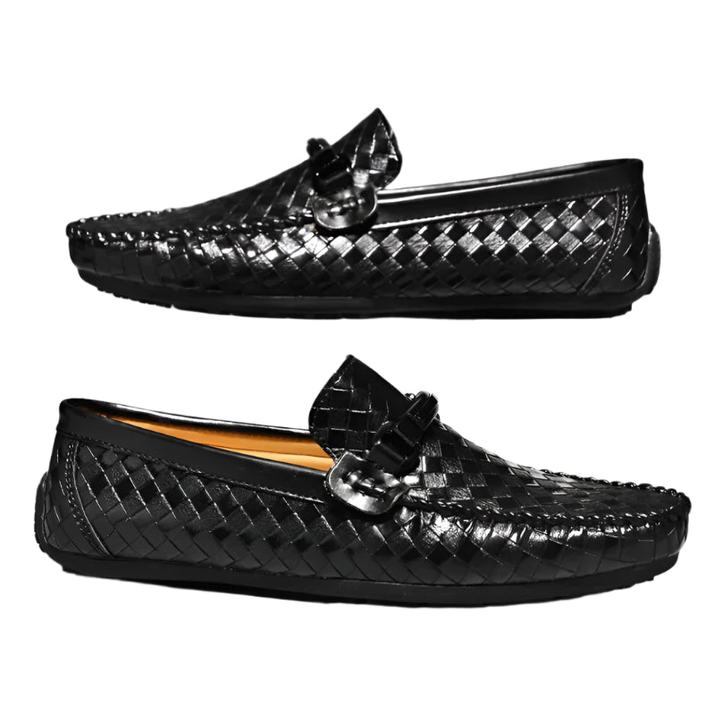 Sander – Robust sål vævet slip-on sko
