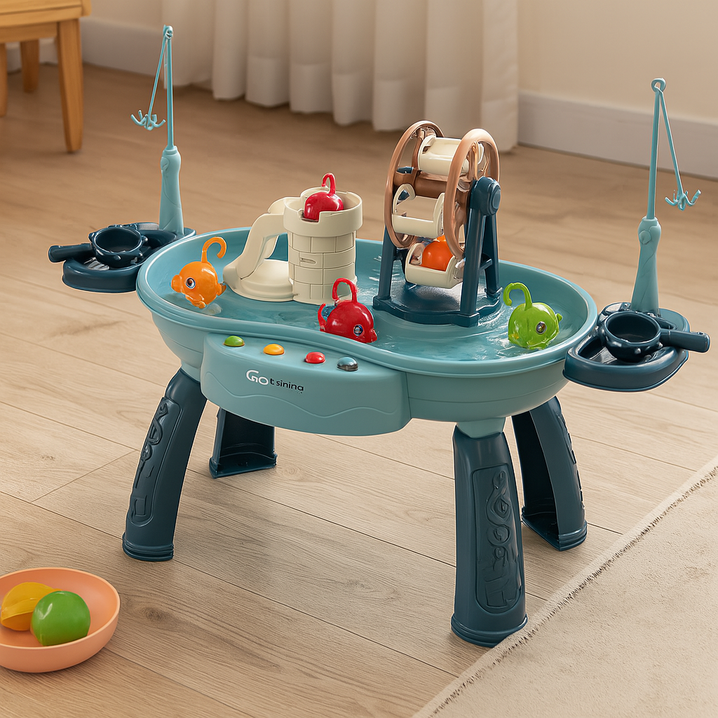 Tots’n’Trout - Børns multifunktionelle fiskespilplatform Montessori-legetøj