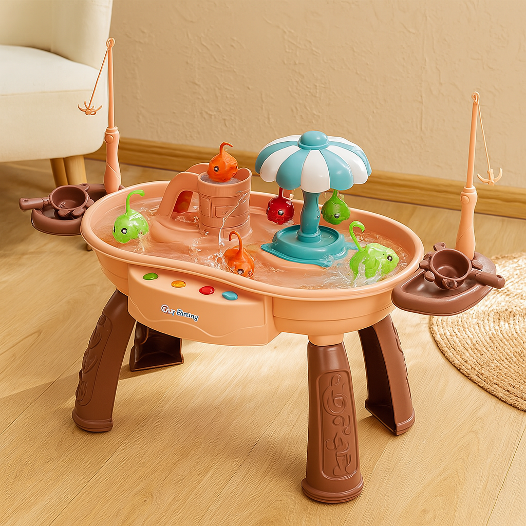 Tots’n’Trout - Børns multifunktionelle fiskespilplatform Montessori-legetøj