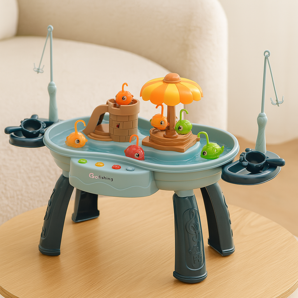 Tots’n’Trout - Børns multifunktionelle fiskespilplatform Montessori-legetøj
