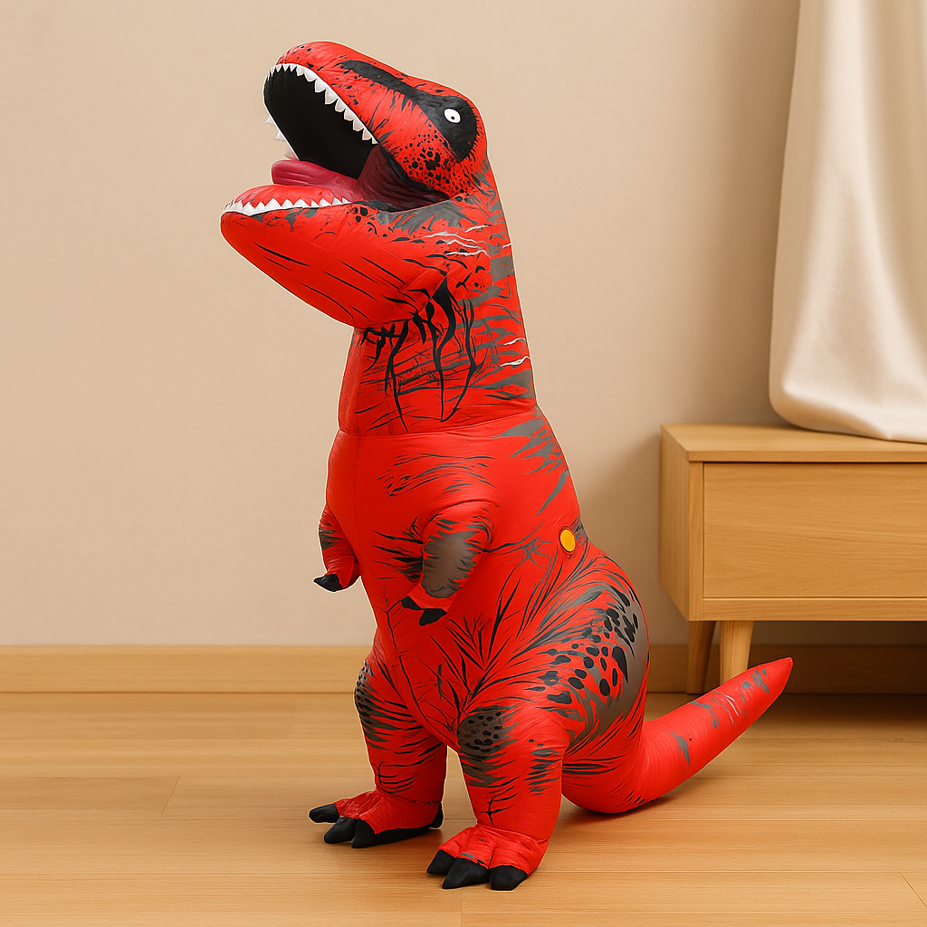 DinoRampage | Oppusteligt T-Rex kostume til Halloween og fester