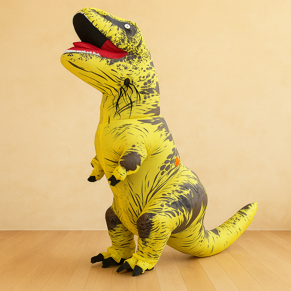DinoRampage | Oppusteligt T-Rex kostume til Halloween og fester
