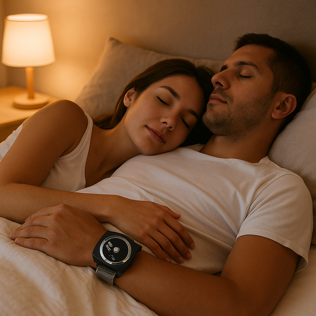 Smart anti-snorken armbånd – snorkestopper med automatisk vibrationssensor