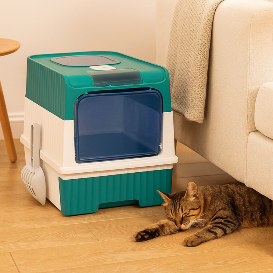 SteriPaw – Haven Selvrensende Kattebakke med Automatisk Sterilisering til Hjemmet