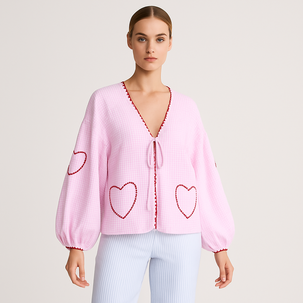 Macy - Flirtende bluse