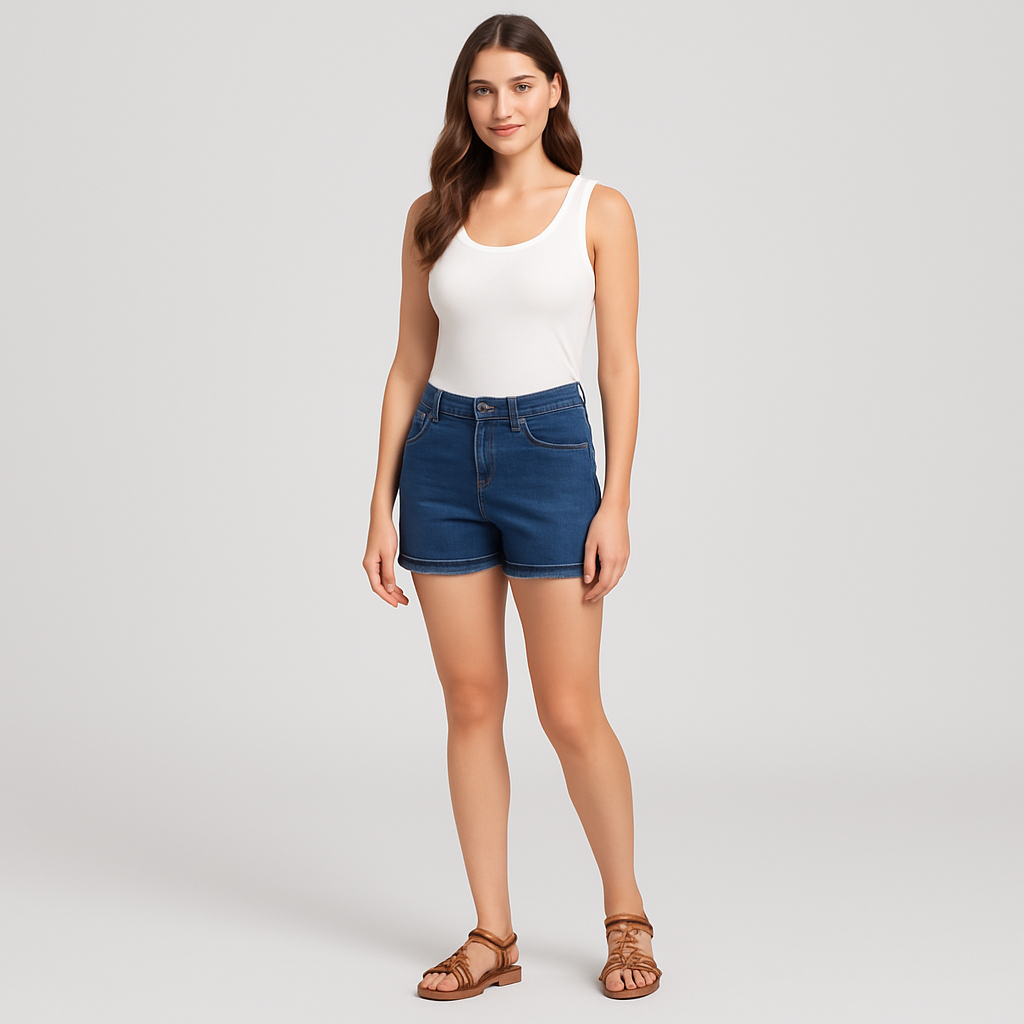 Gretia - Boho Chic elastiske slip-on sandaler