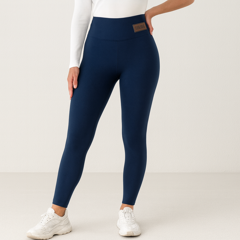Georgia | Højtaljede termiske stretchleggings – varm vinterkomfort