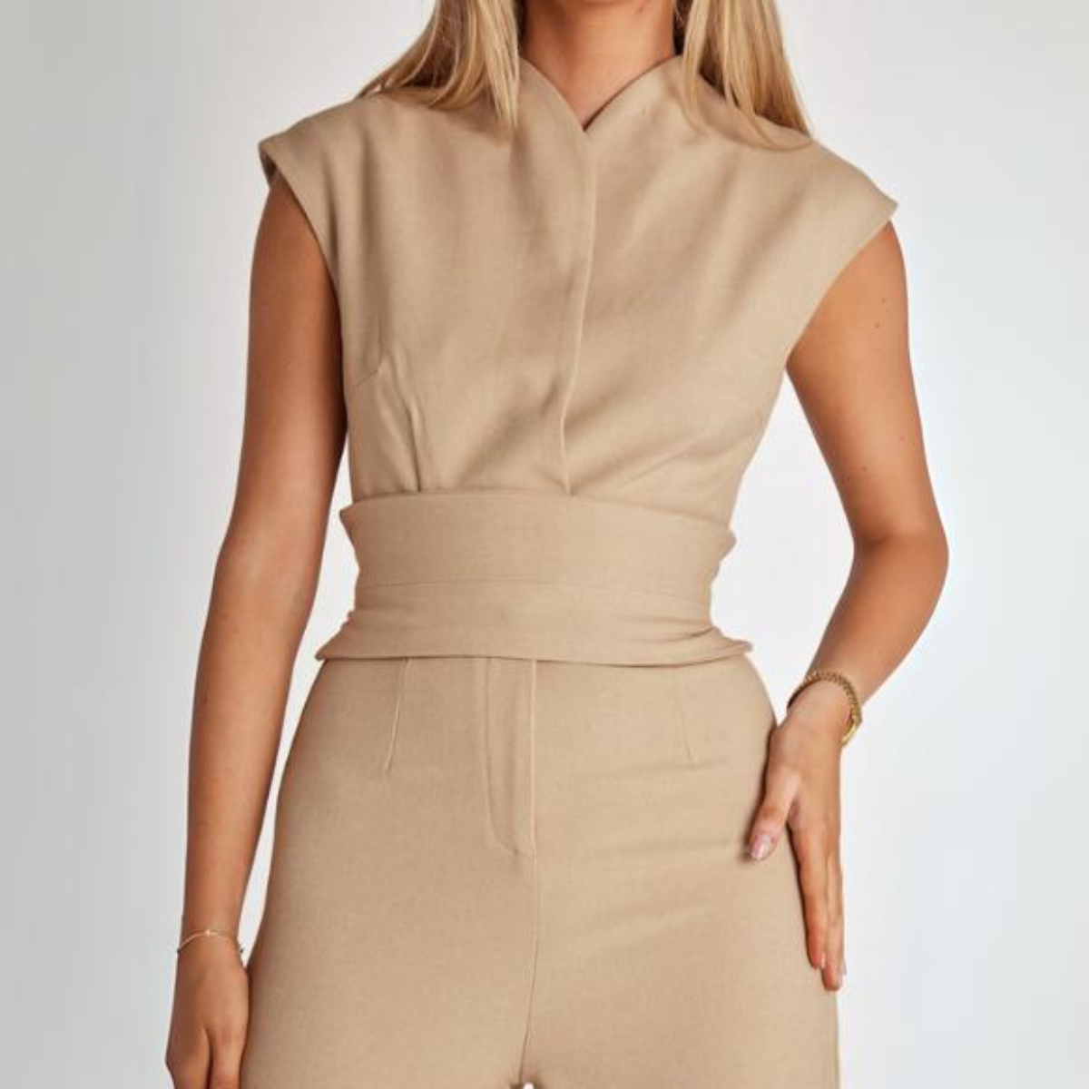 Ilse - Jumpsuit uden ærmer