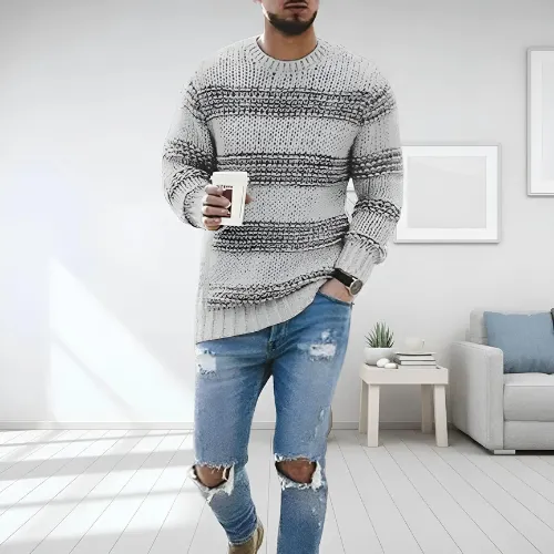 Peter | Strikket sweater til mænd