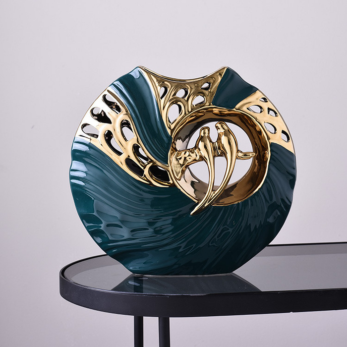 Averelle - Elegante dvergpapegøje figurer til tidløs hjem charme