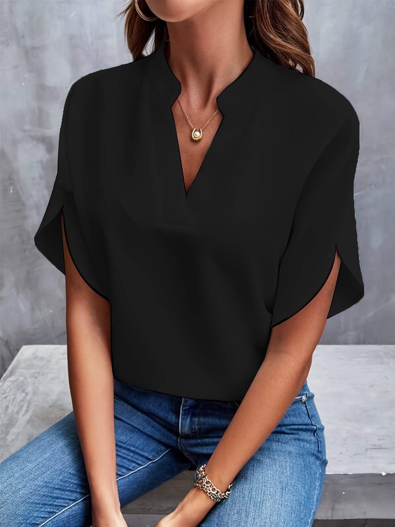 Augusta - en bluse Elegant bluse