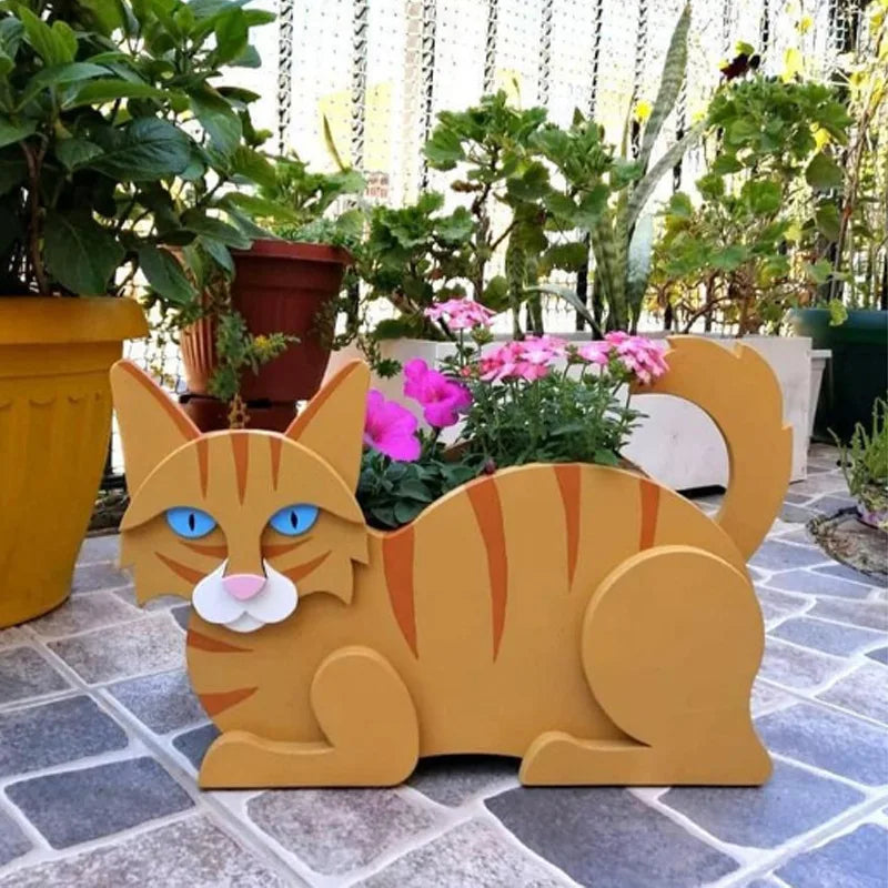Purrfect plantekasser – DIY katteformede potteplanter