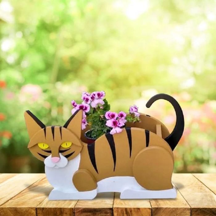 Purrfect plantekasser – DIY katteformede potteplanter