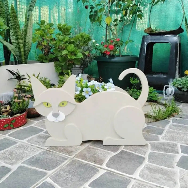 Purrfect plantekasser – DIY katteformede potteplanter