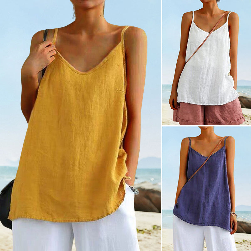 Sarah - Løs Casual Camisole til kvinder