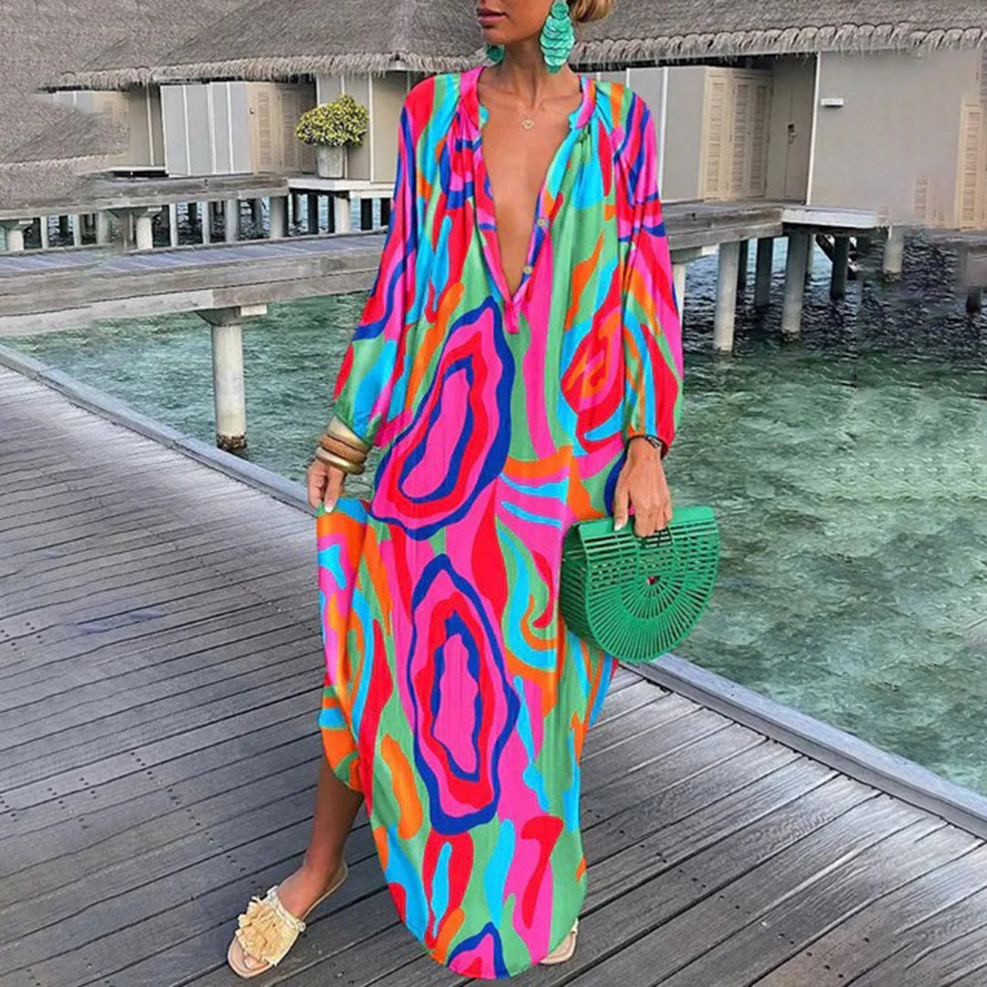 Linnea - Oversized Boho-kjole