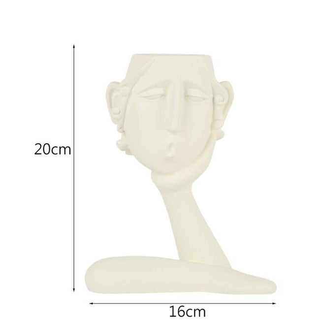 Sculptura Elegance - Kunstnerisk vase til moderne boligindretning