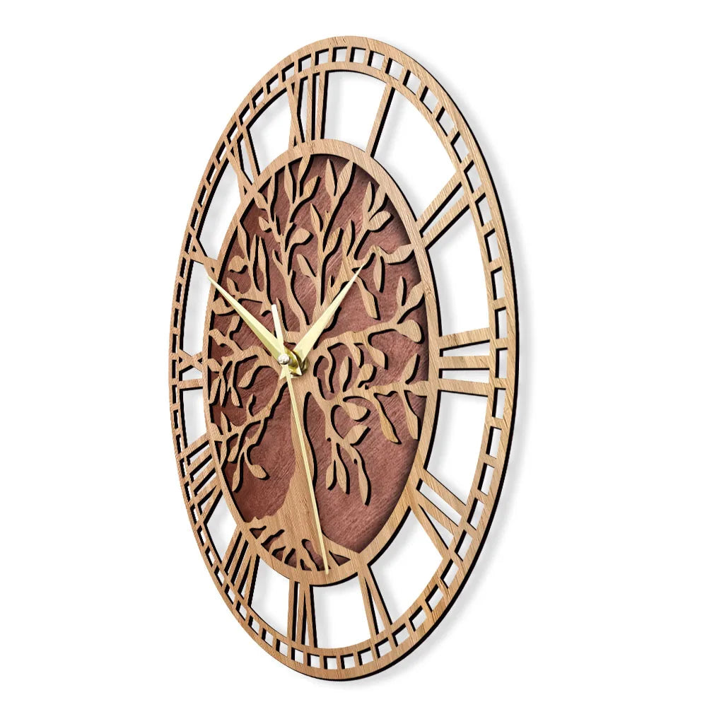 Everwood Timekeeper - vægur i træ