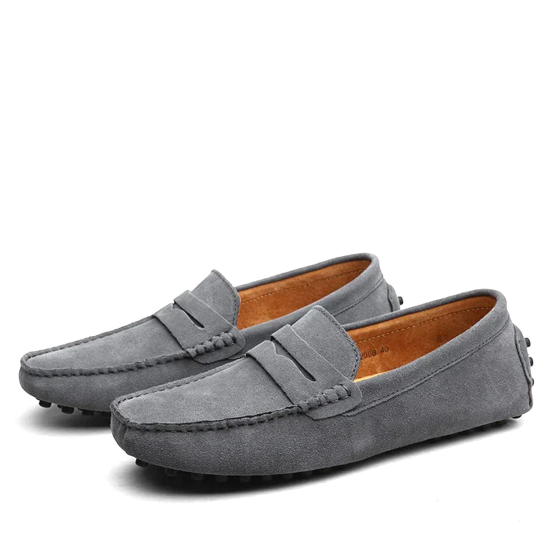 Tor – Slidstærke Slip-On Loafers med sål