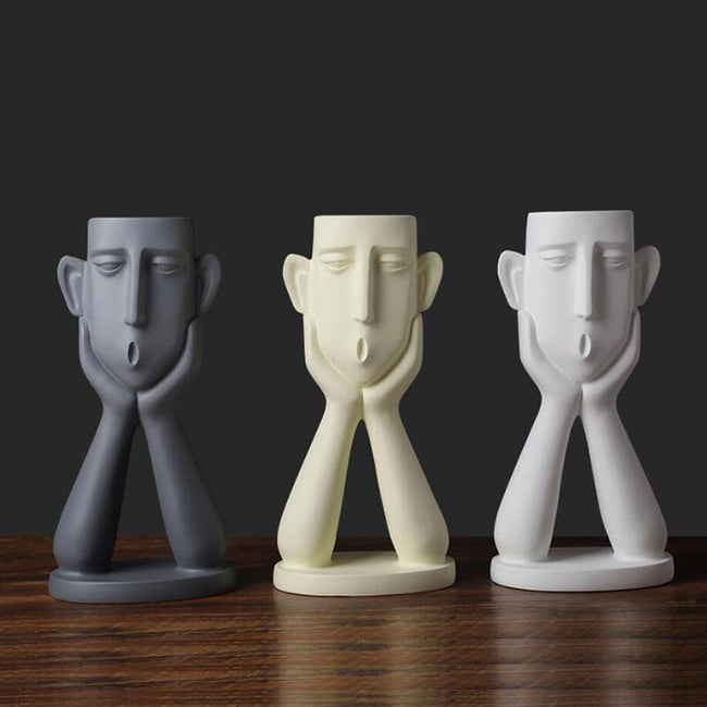 Sculptura Elegance - Kunstnerisk vase til moderne boligindretning