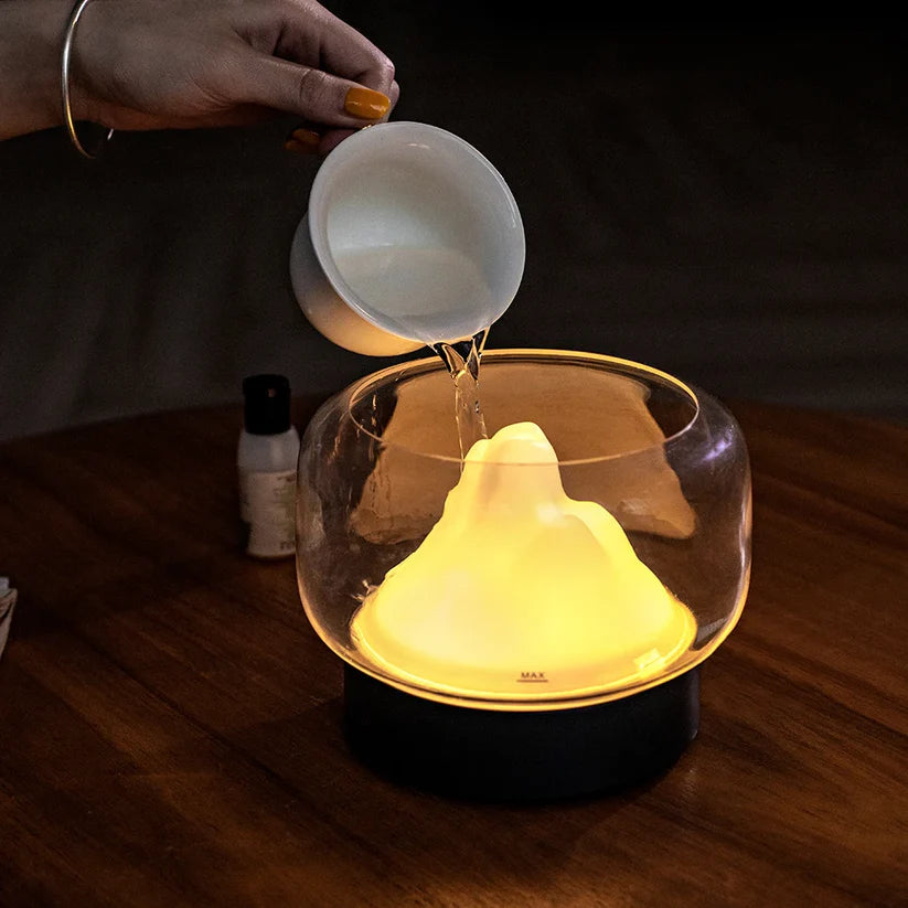 LumiScent - Elegant diffuser, der tilbyder en fredfyldt let og aromatisk duft