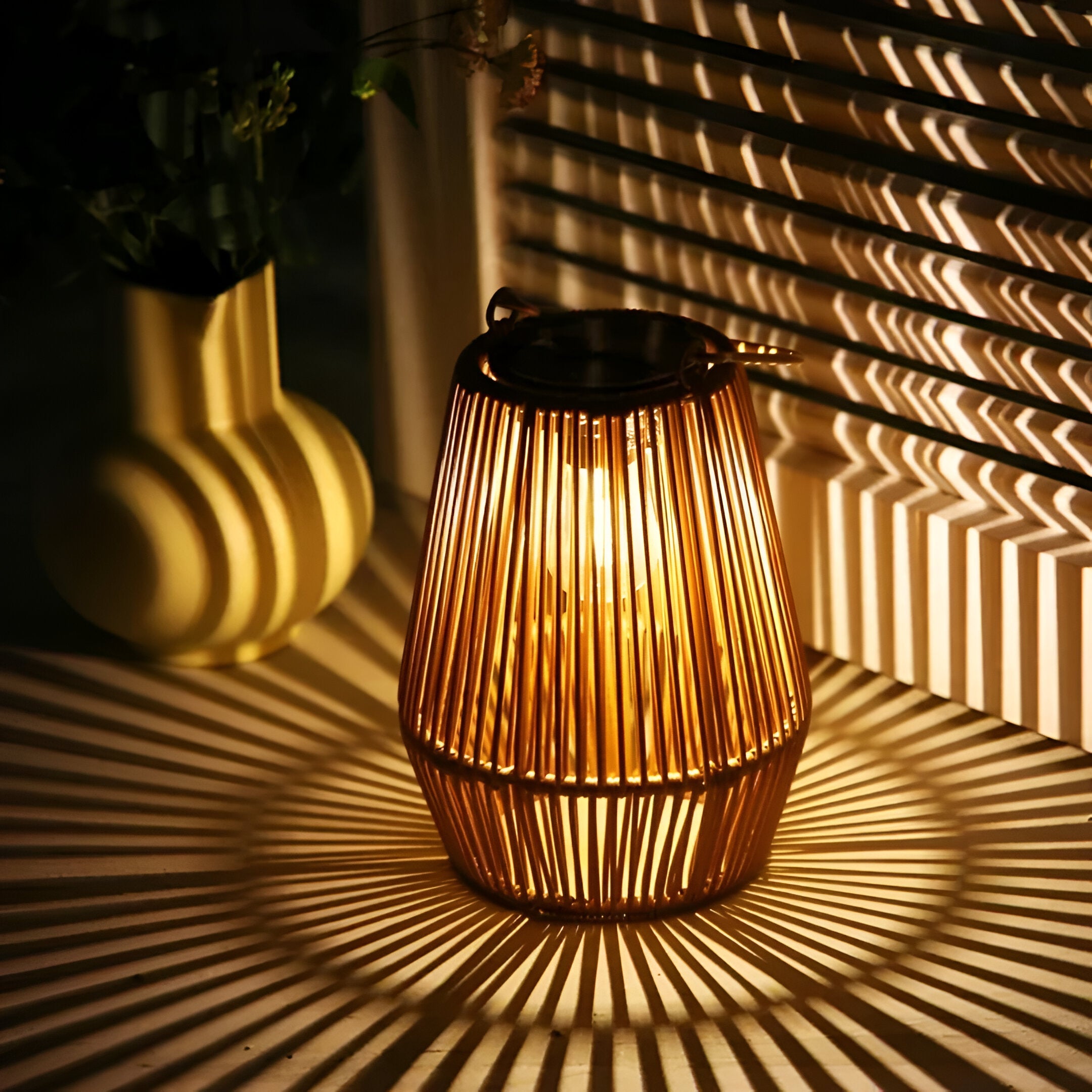 BambooGlow - Solar lanterner