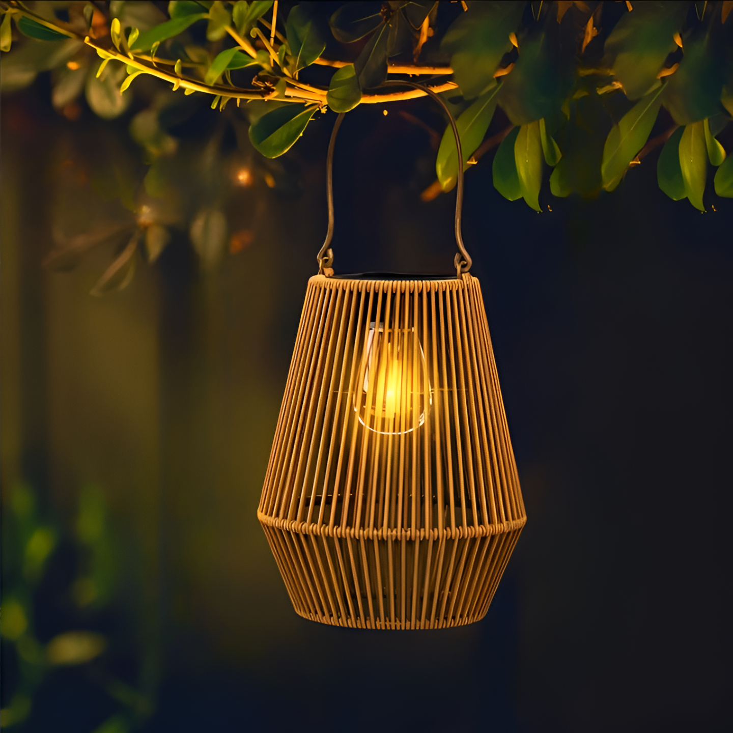 BambooGlow - Solar lanterner
