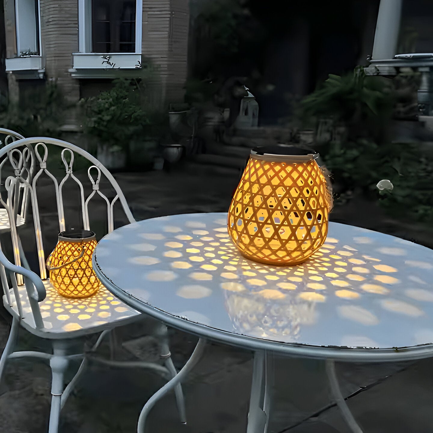 Solara – Vævet Solar Have Lanterne