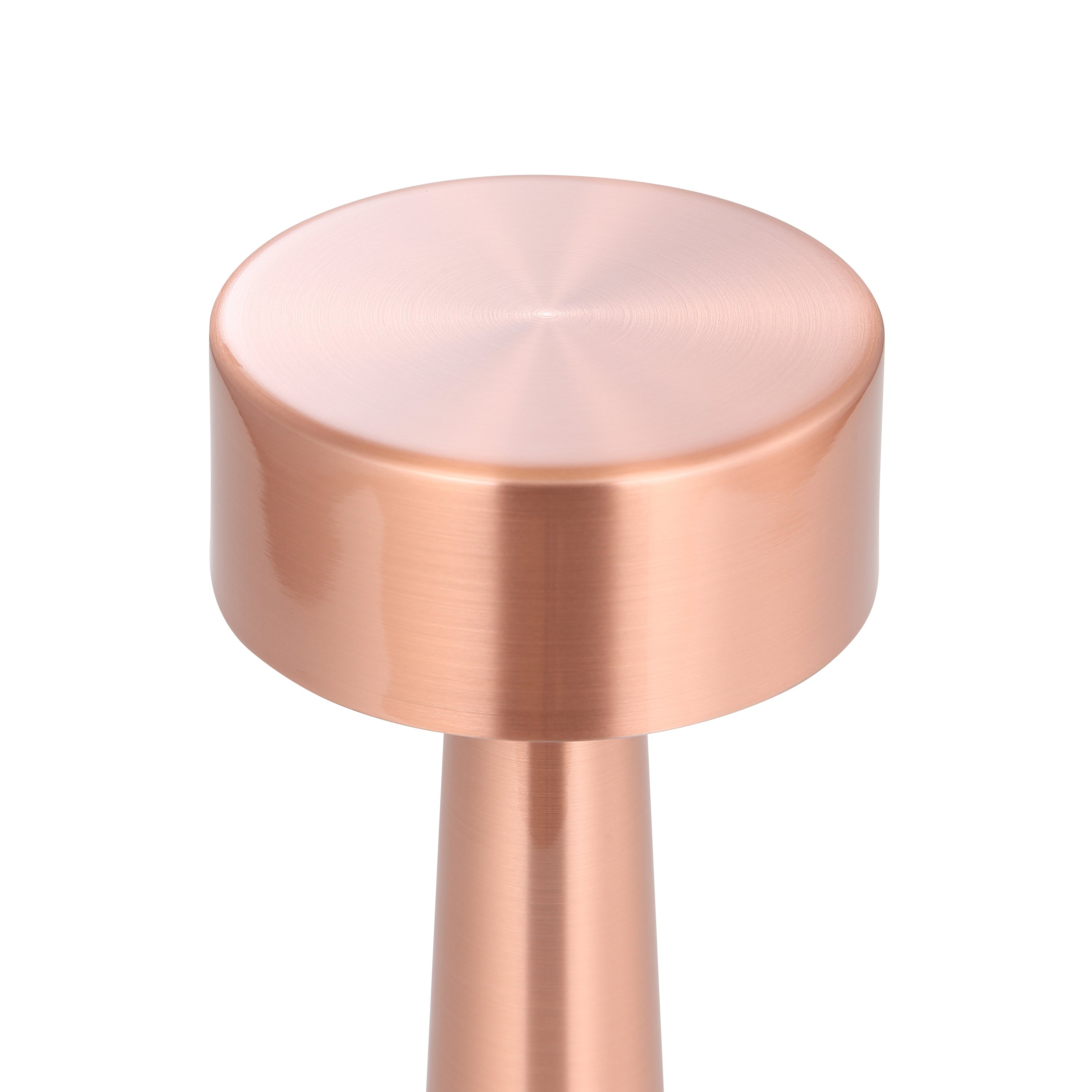 Lumaver | Elegant LED trådløs bordlampe - kobberfinish