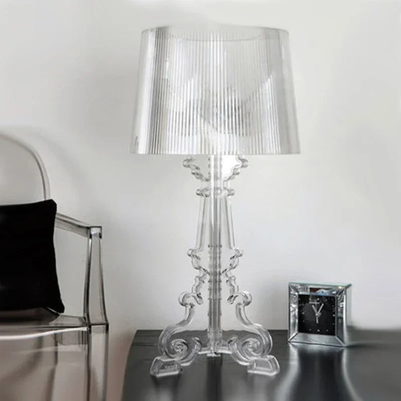 Opulenza – Luksuriøs Bourgie Bordlampe i Barokstil
