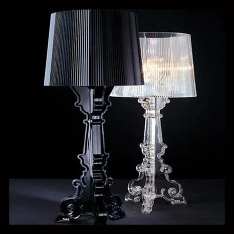 Opulenza – Luksuriøs Bourgie Bordlampe i Barokstil