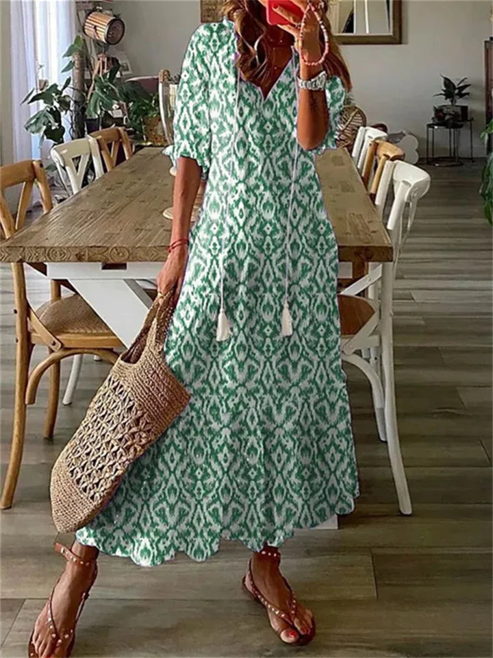 Julie - Sommer Maxi kjole til kvinder