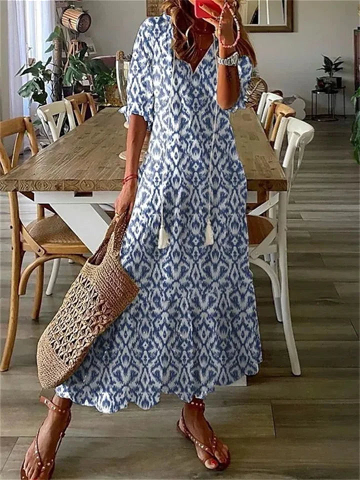 Julie - Sommer Maxi kjole til kvinder
