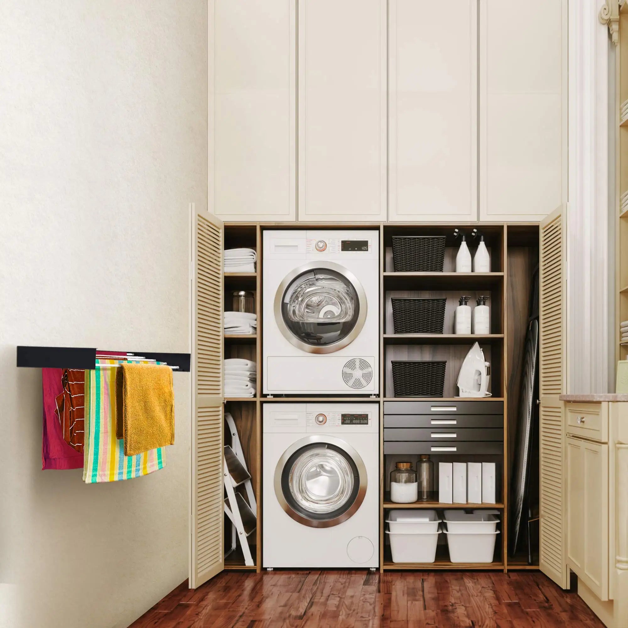 EcoDry foldbar tørretumbler – Pladsbesparende tørretumbler til indendørs og udendørs brug