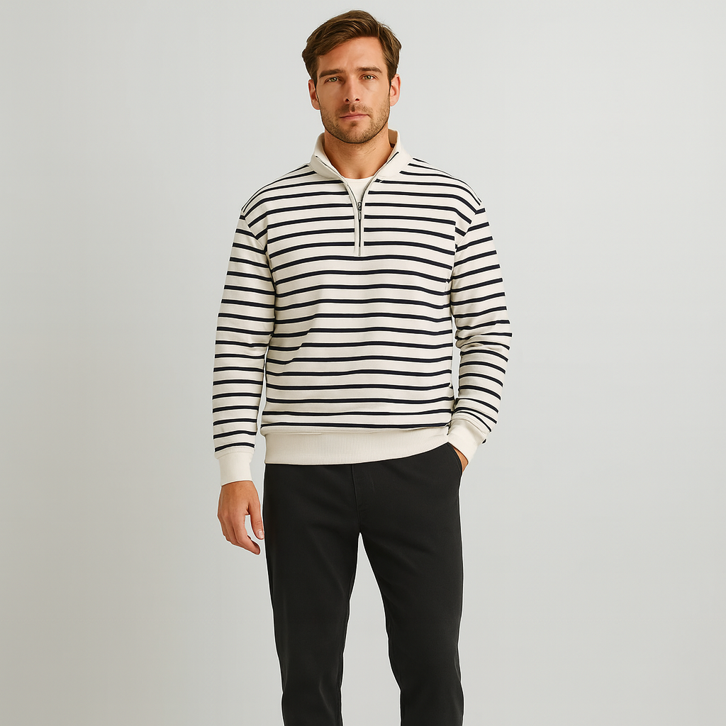 Loran | Stribet herretrøje