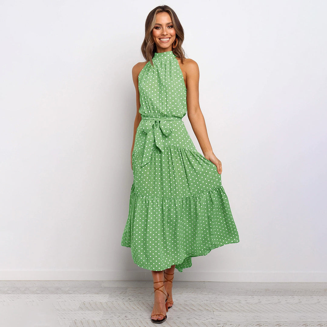Malene - Elegant og stilfuld lang kjole
