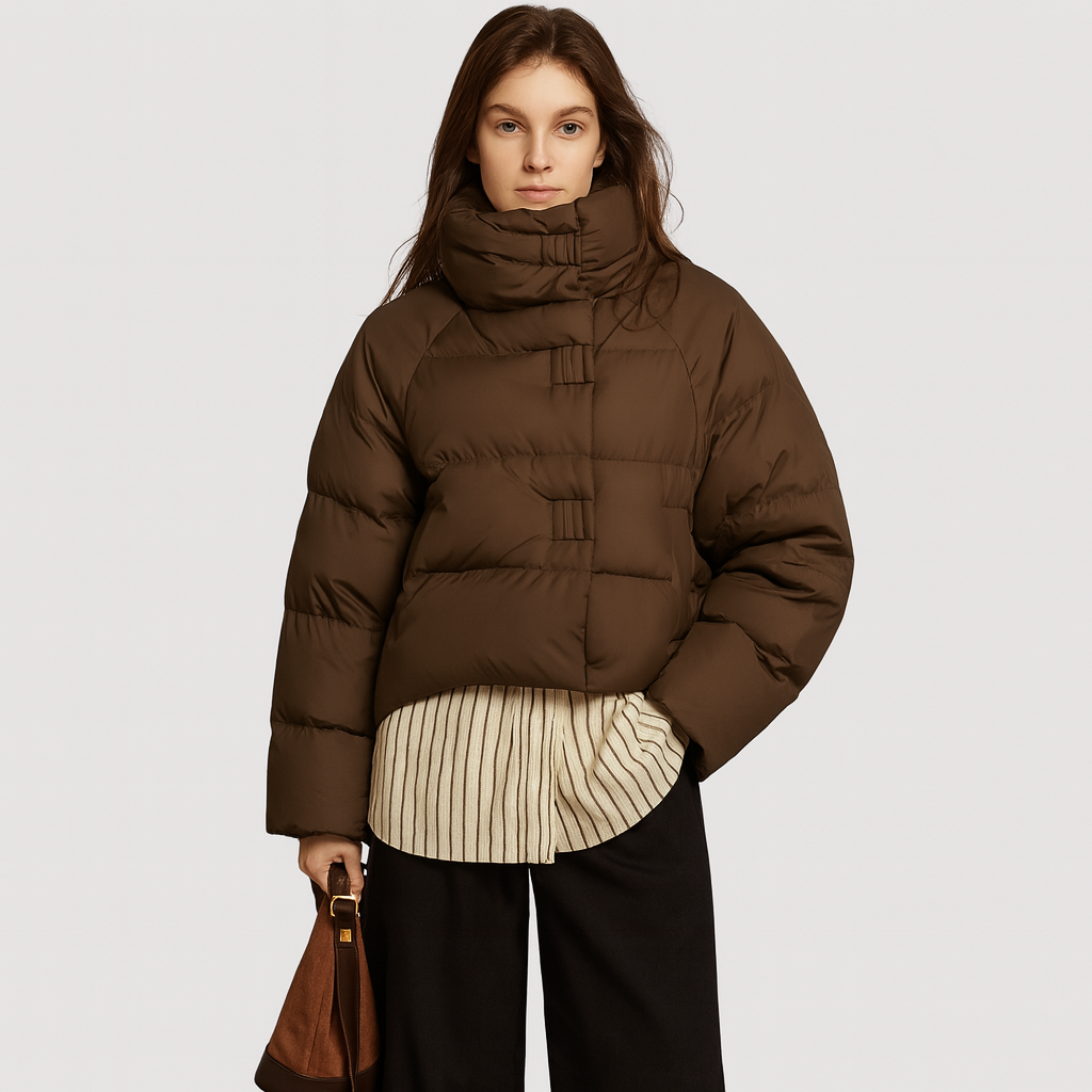 Nuvira | Urban cropped pufferjakke
