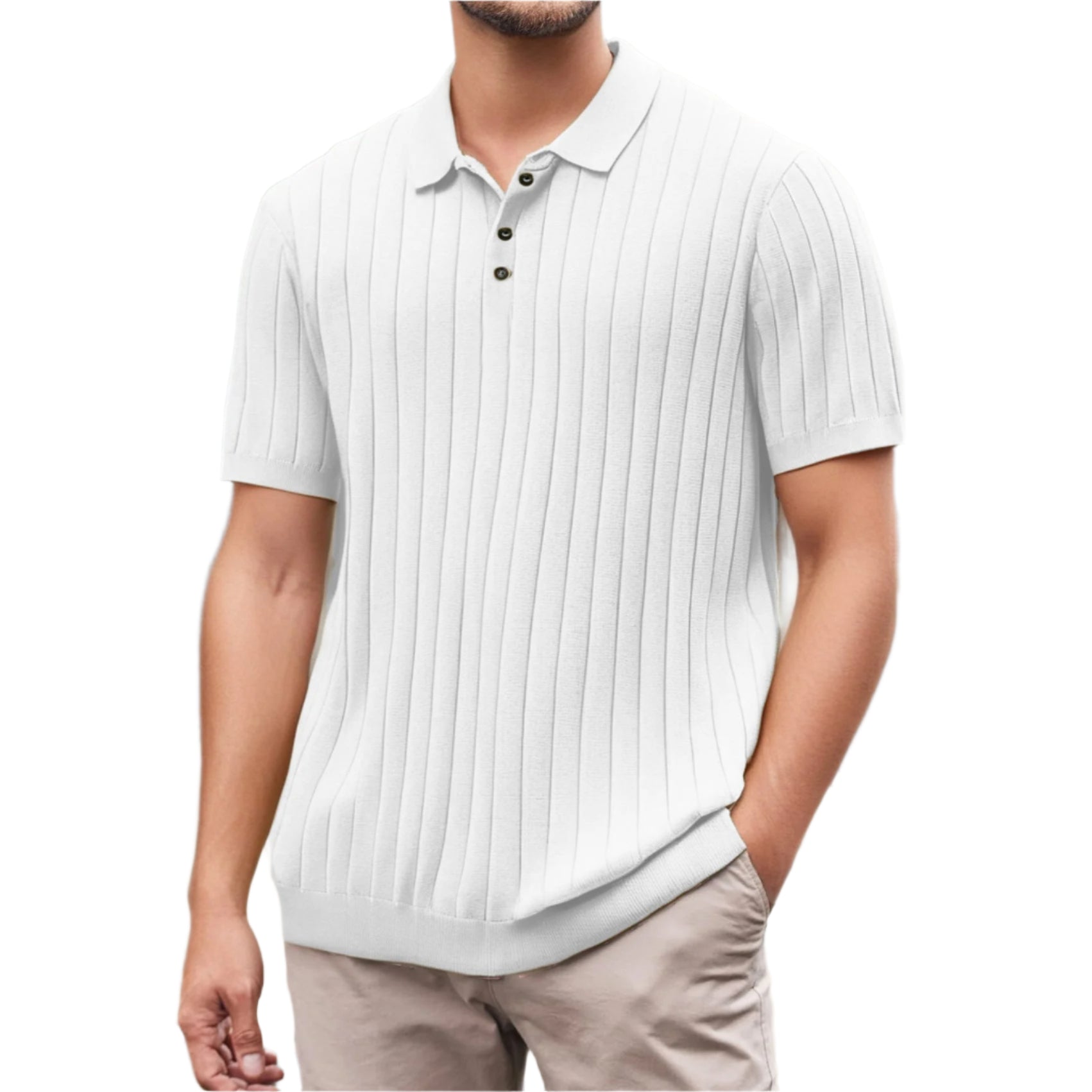 Eric - Ribbet poloshirt