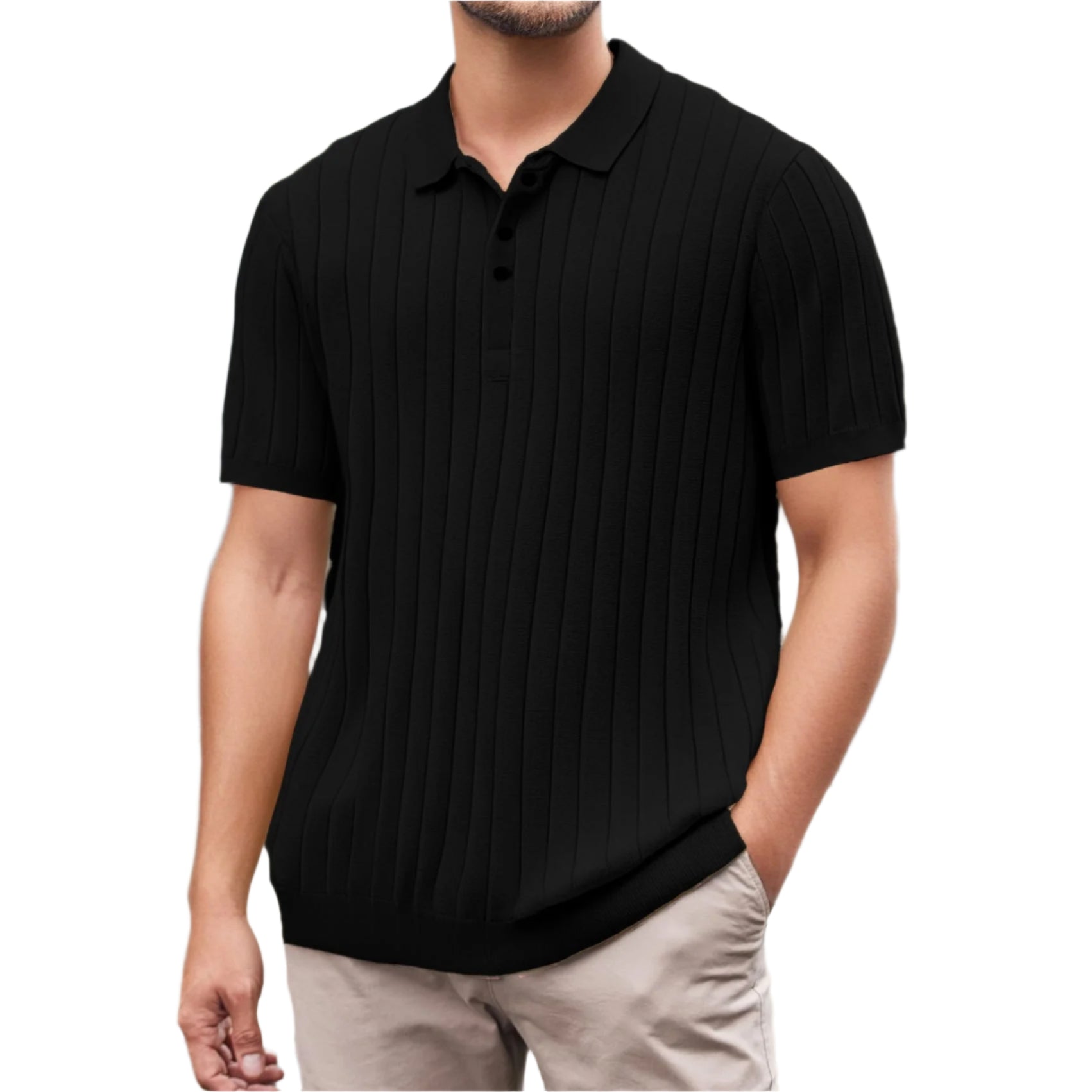 Eric - Ribbet poloshirt