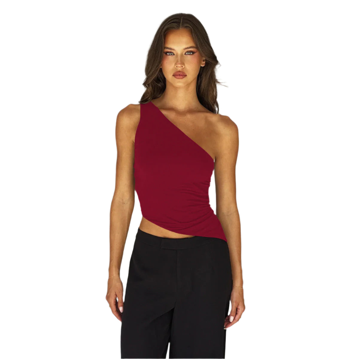 Raya - Asymmetrisk wrap top