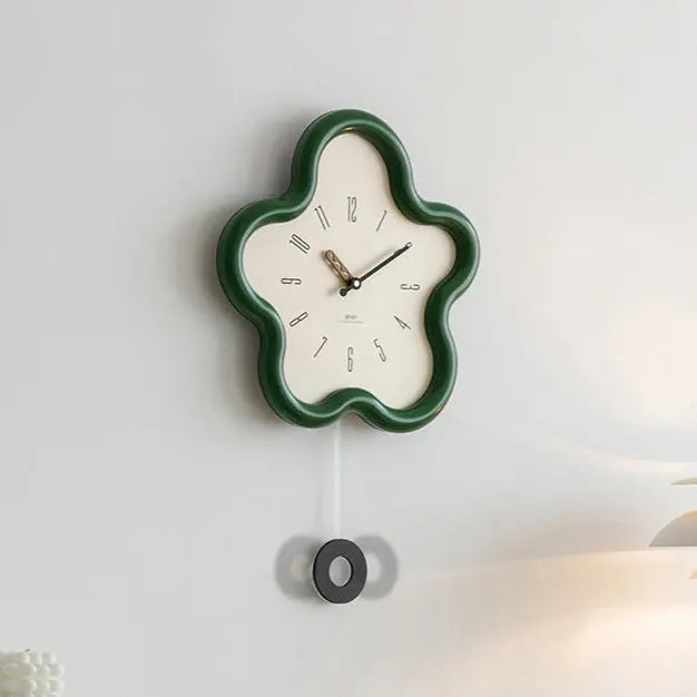 NatureBloom - Miljøvenlig 3D-blomsterur med stille funktion