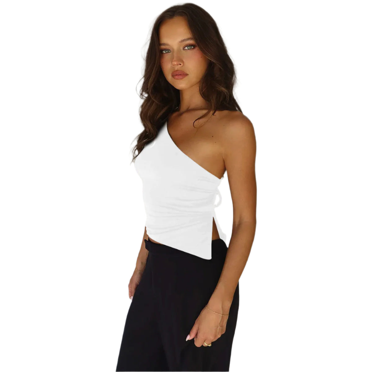 Raya - Asymmetrisk wrap top